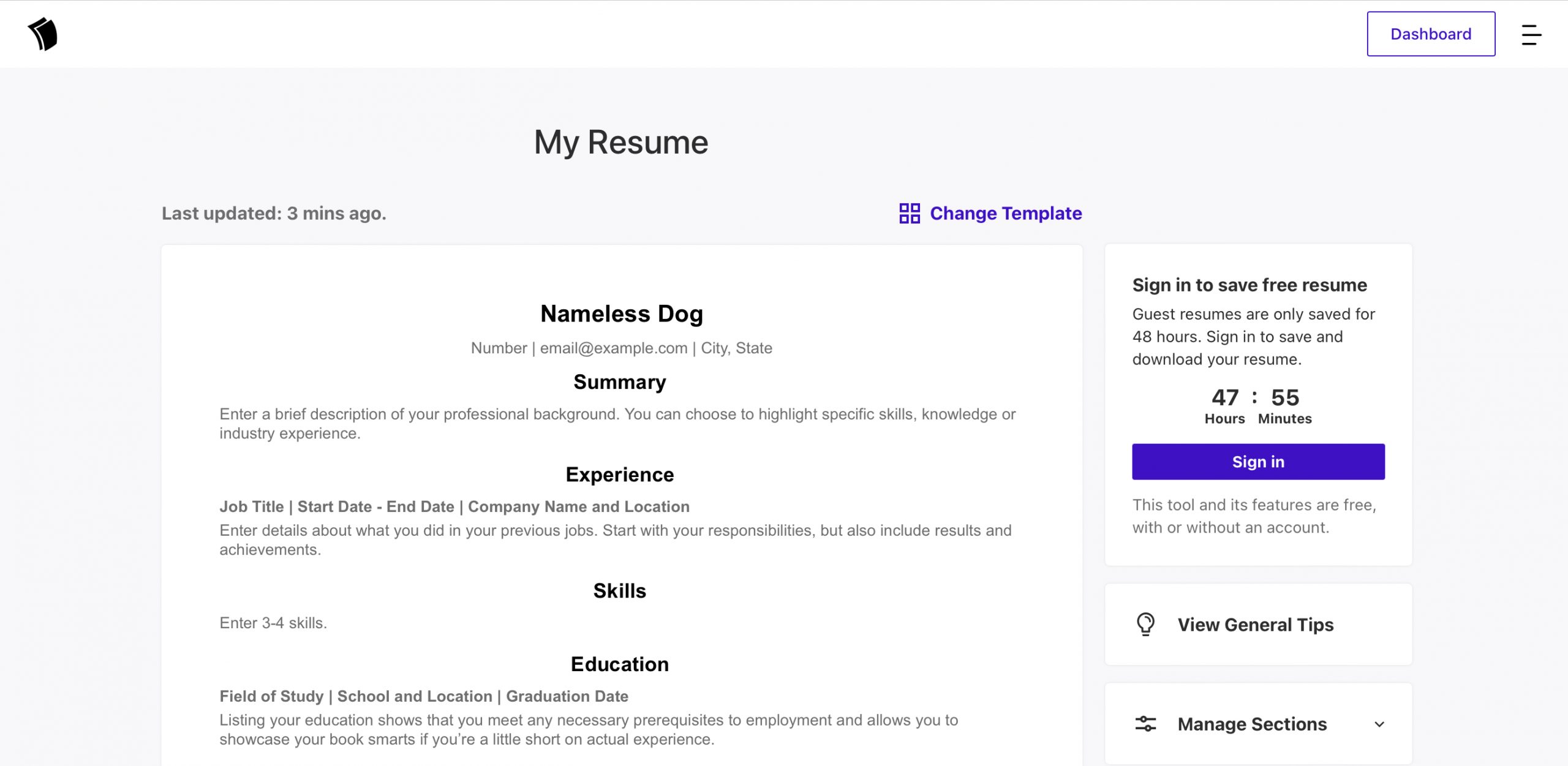 Resume.com for cv writing