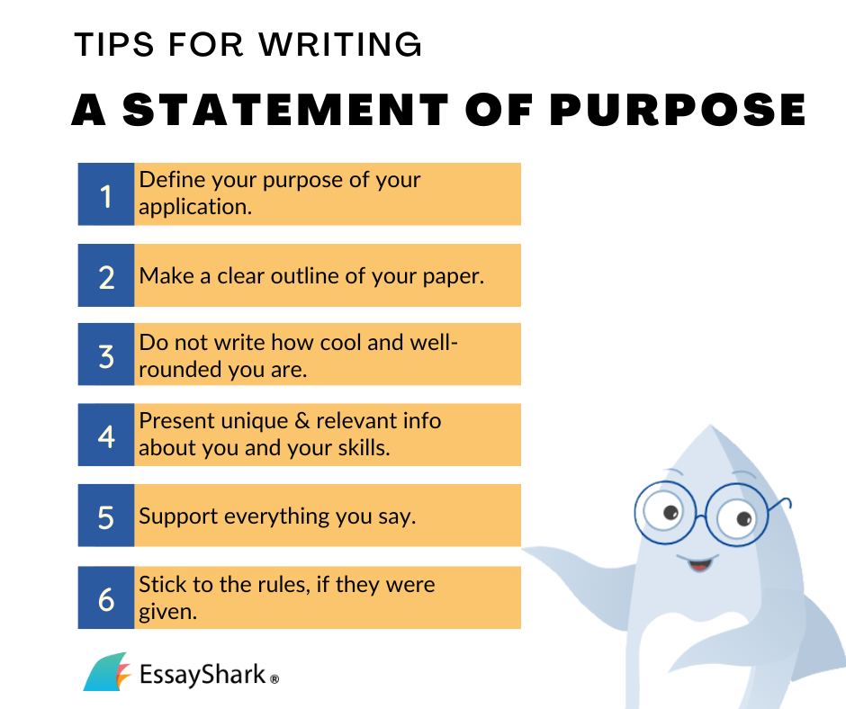 statement of purpose writing tips