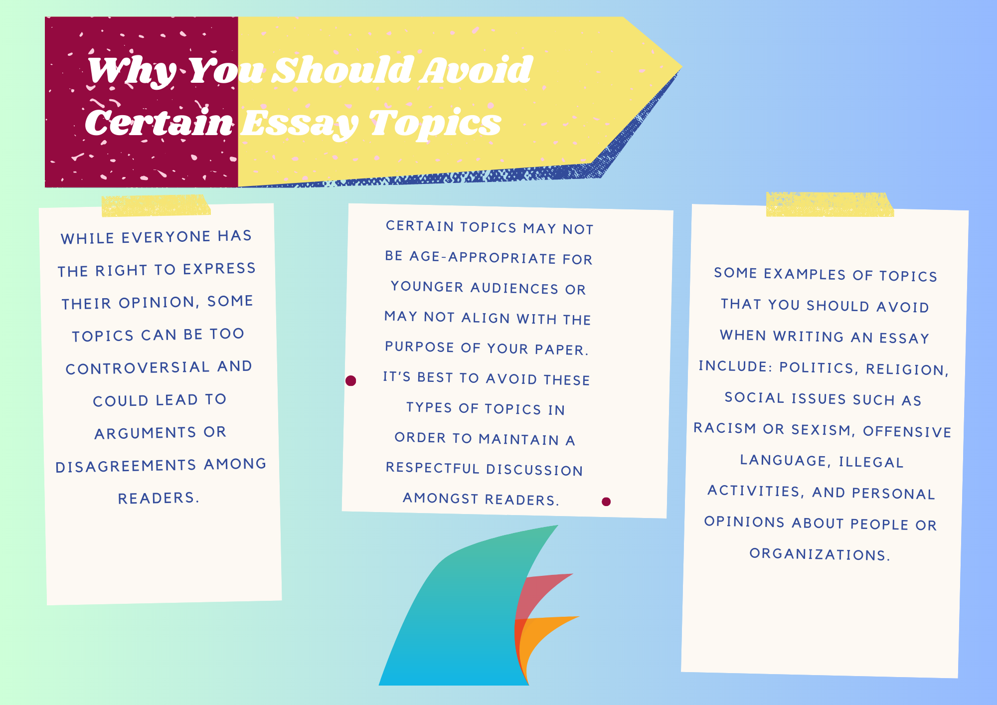 The Worst Essay Topics for College