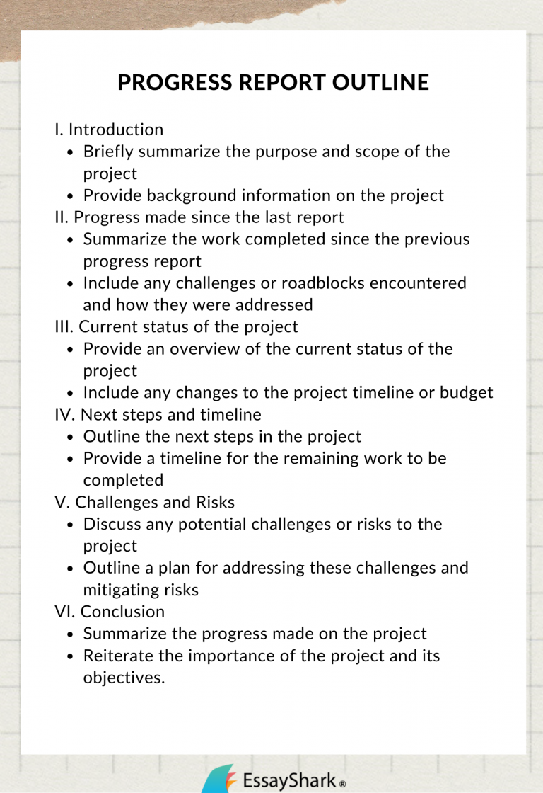 How to Write a Progress Report Guide