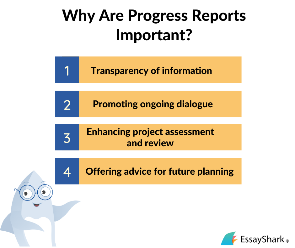 why are progress reports important