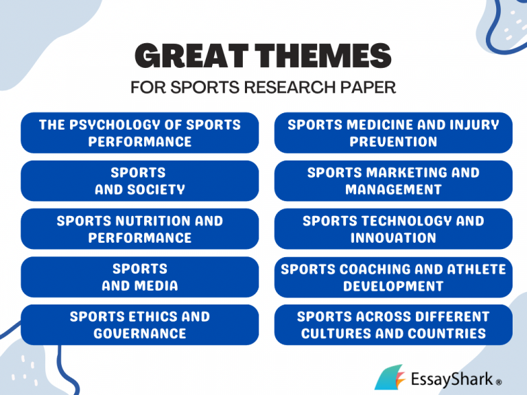 sports development research paper topics