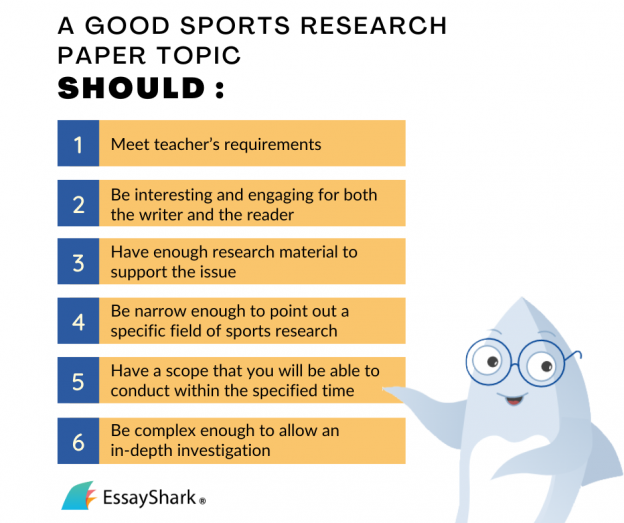 sports development research paper topics