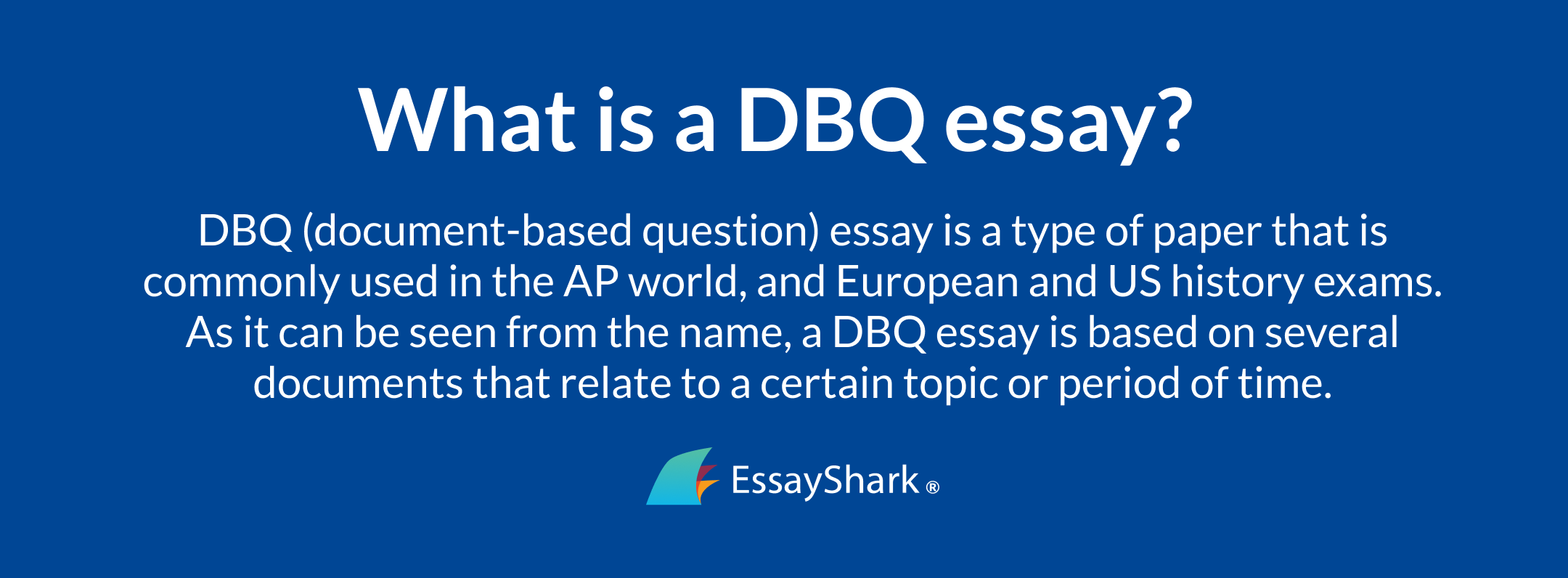 dbq essay definition