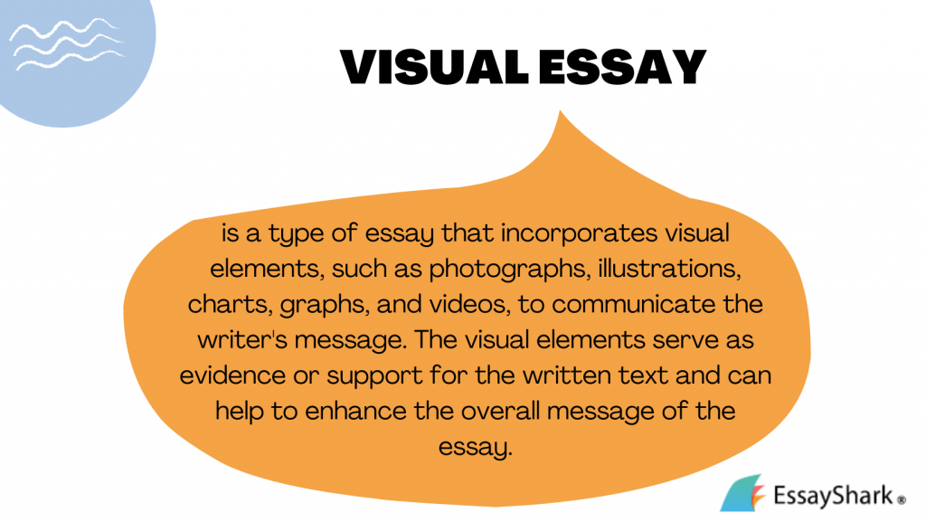 what's a visual essay