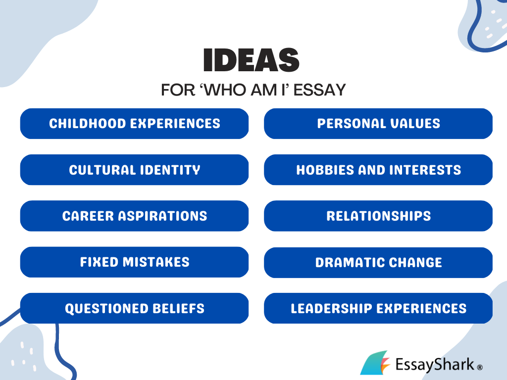who am i essay ideas