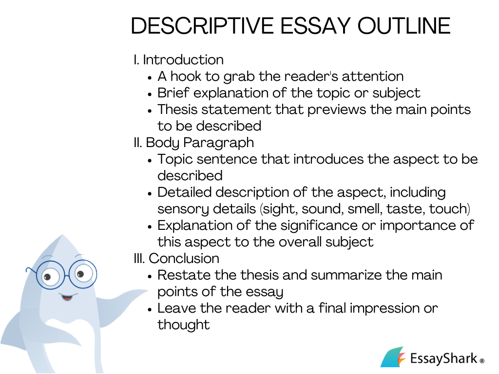 layout of a descriptive essay