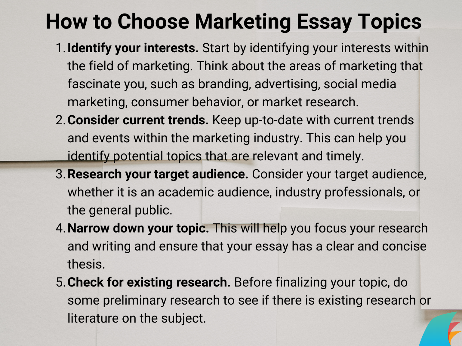 digital marketing essay topics