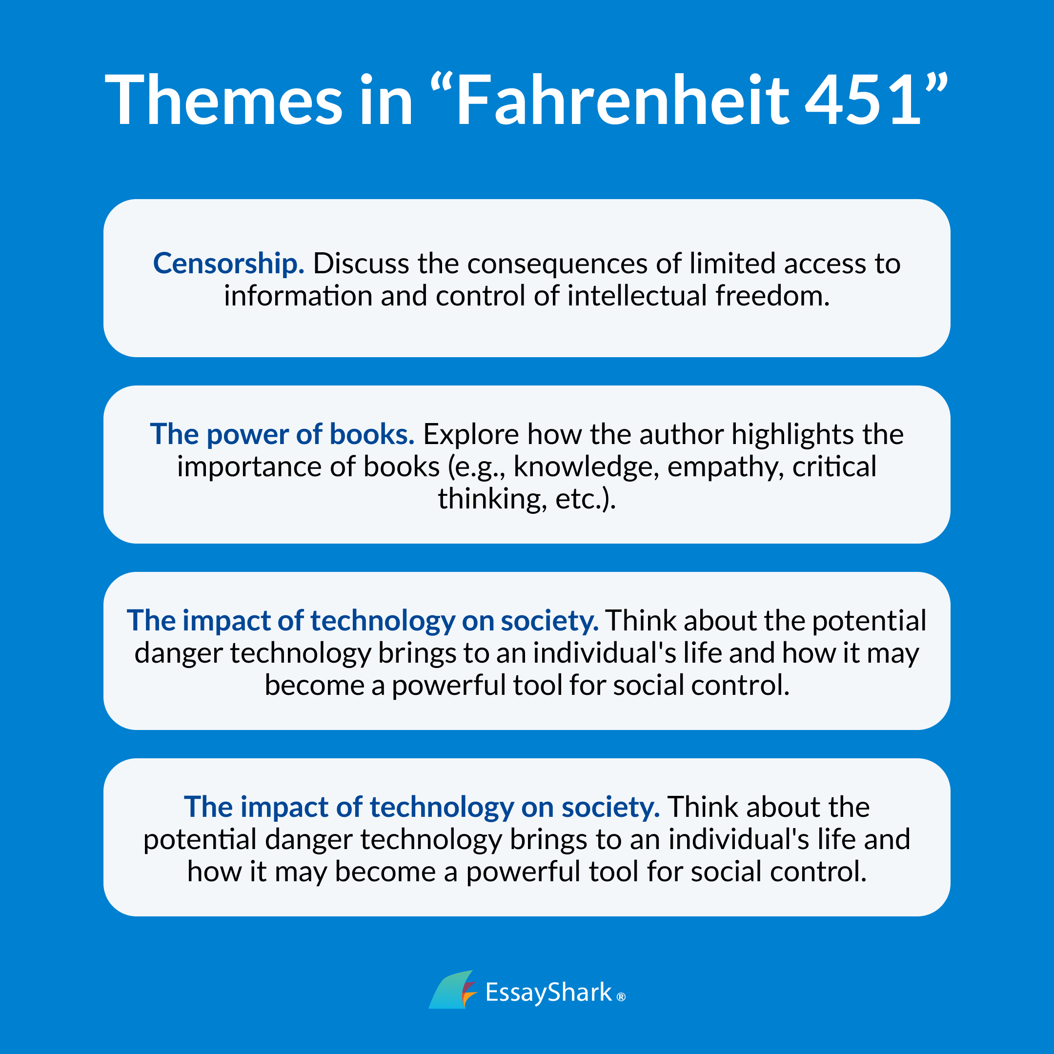 Fahrenheit 451 main themes