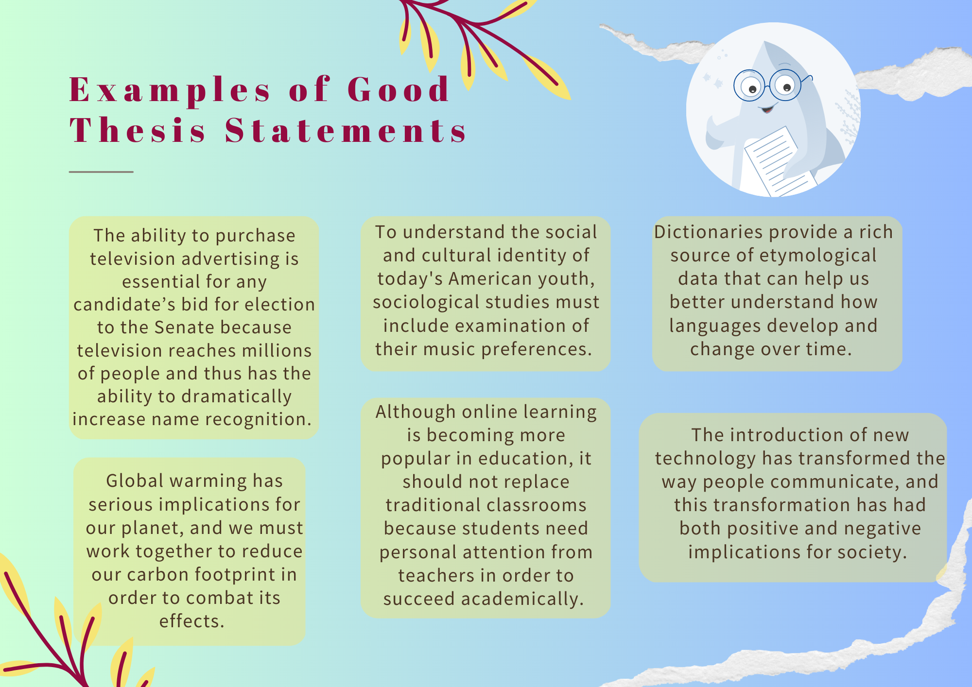 the good earth thesis statement