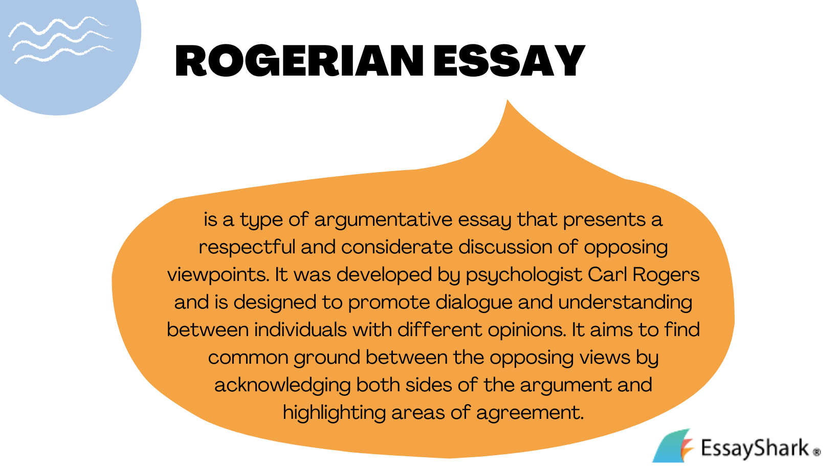 rogerian essay definition