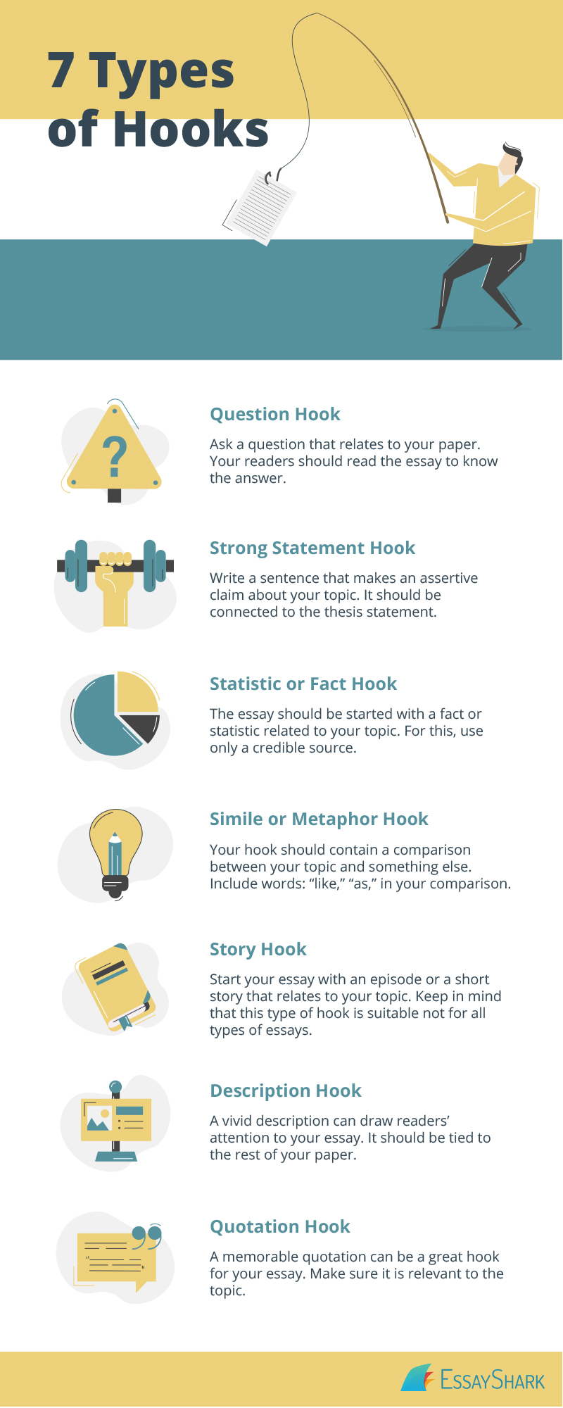 Hooks for Essays Guide - Check Out How to Write a Hook Easily