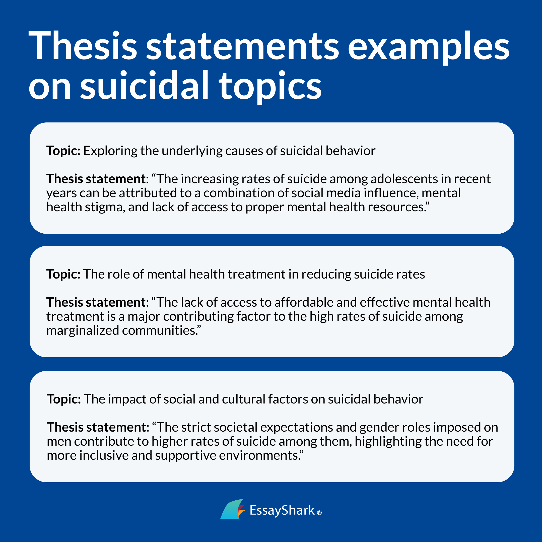 suicide thesis statement examples