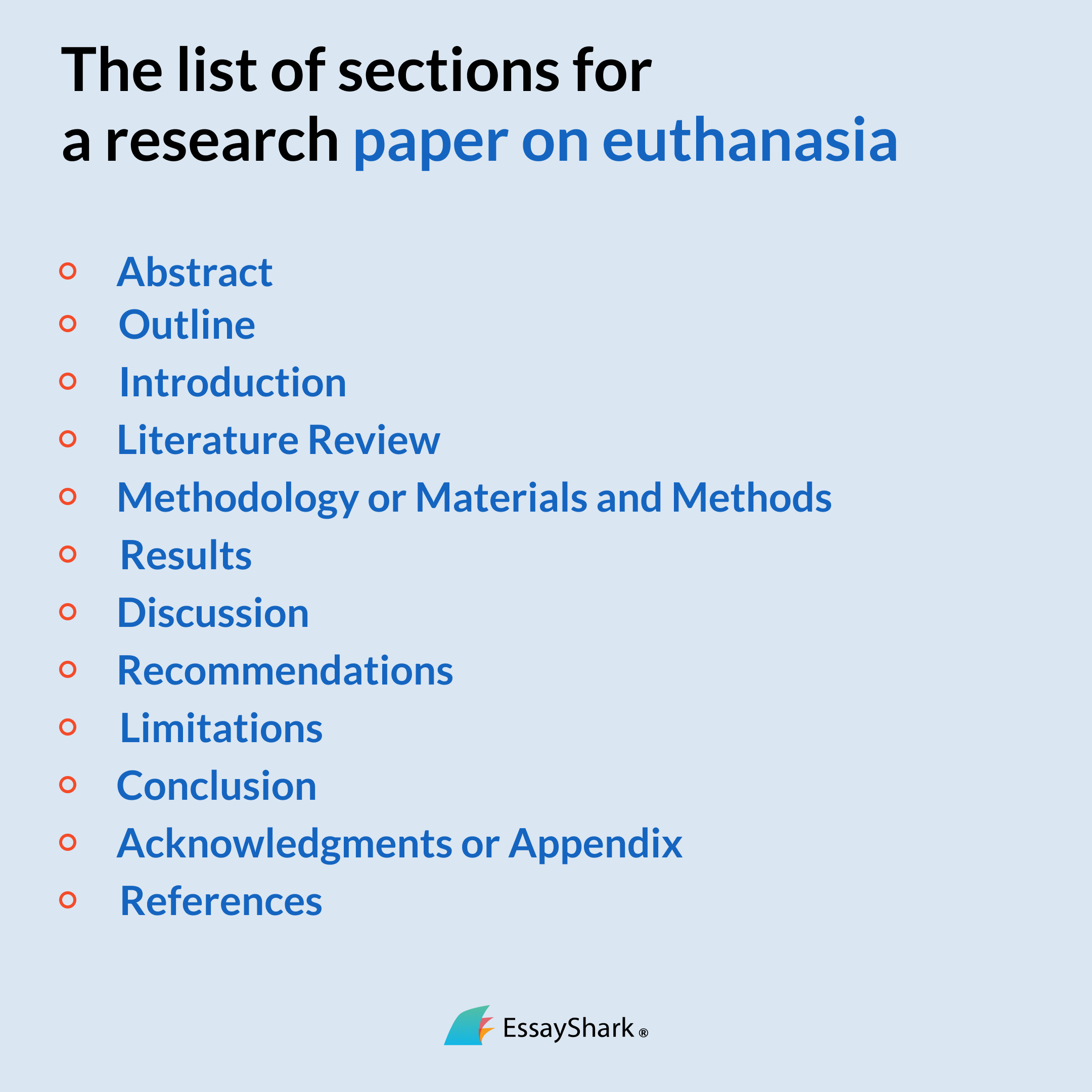 euthanasia paper structure