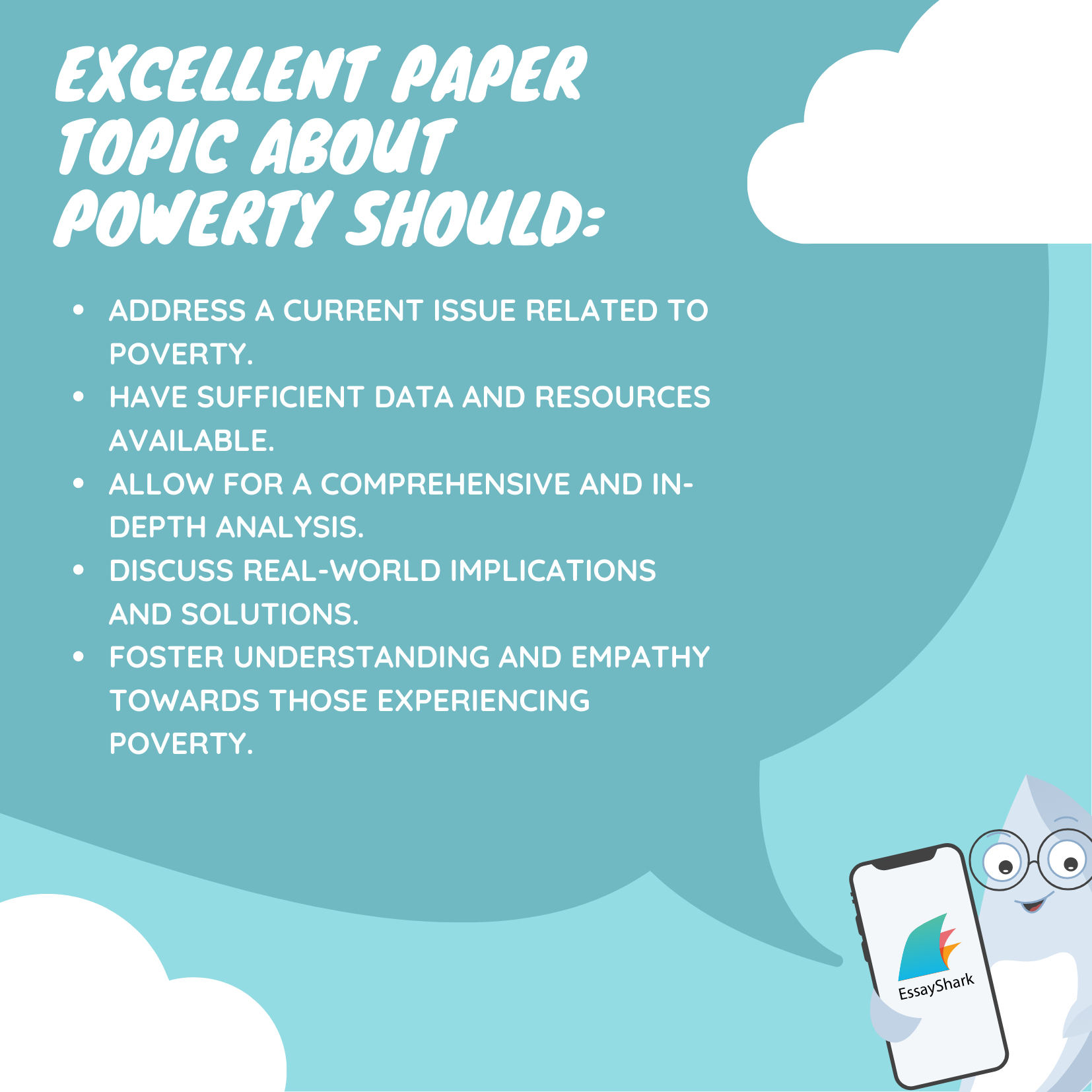 how to choose topics for poverty papers