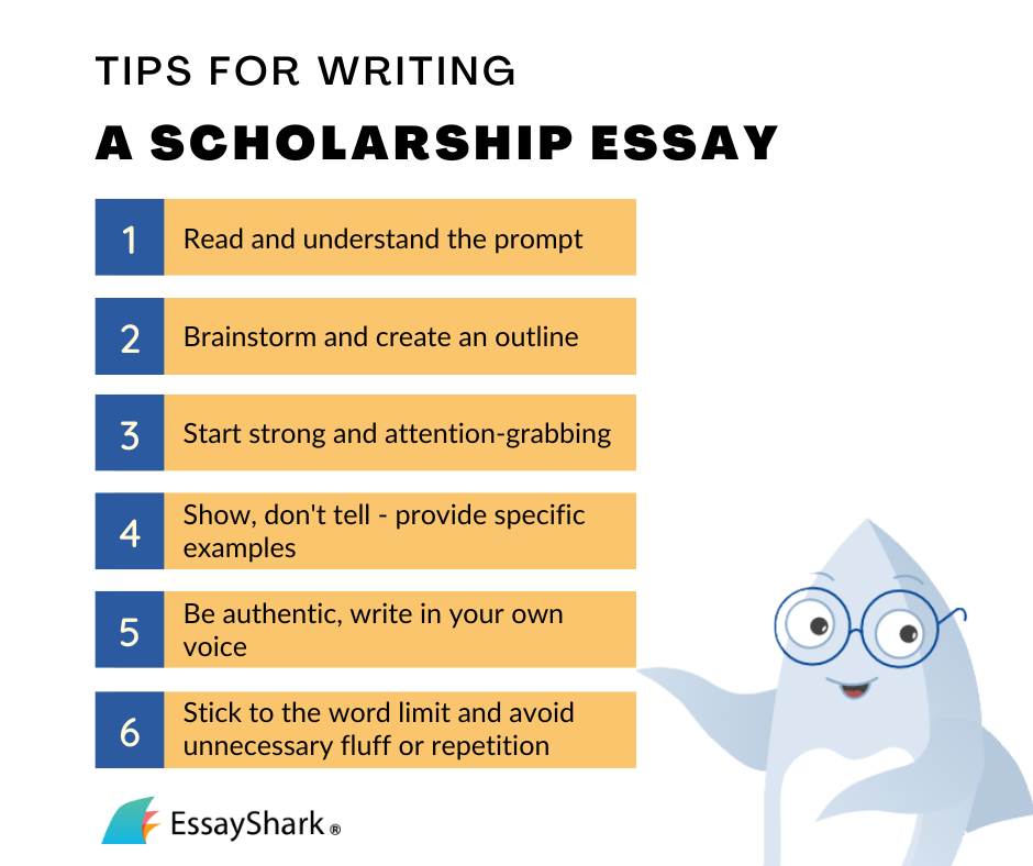 tips for writing a scholarship essay
