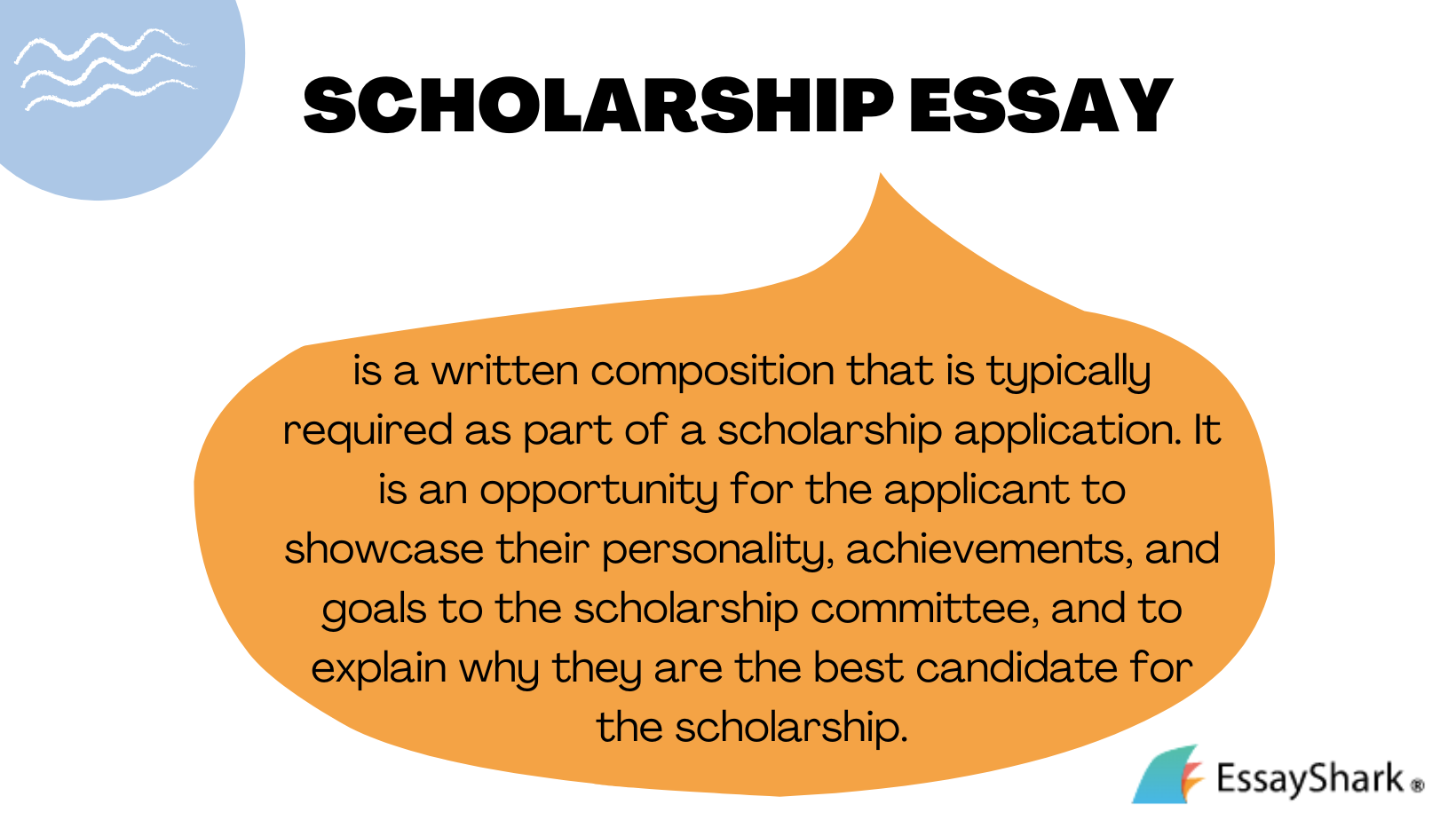 scholarship essay definition