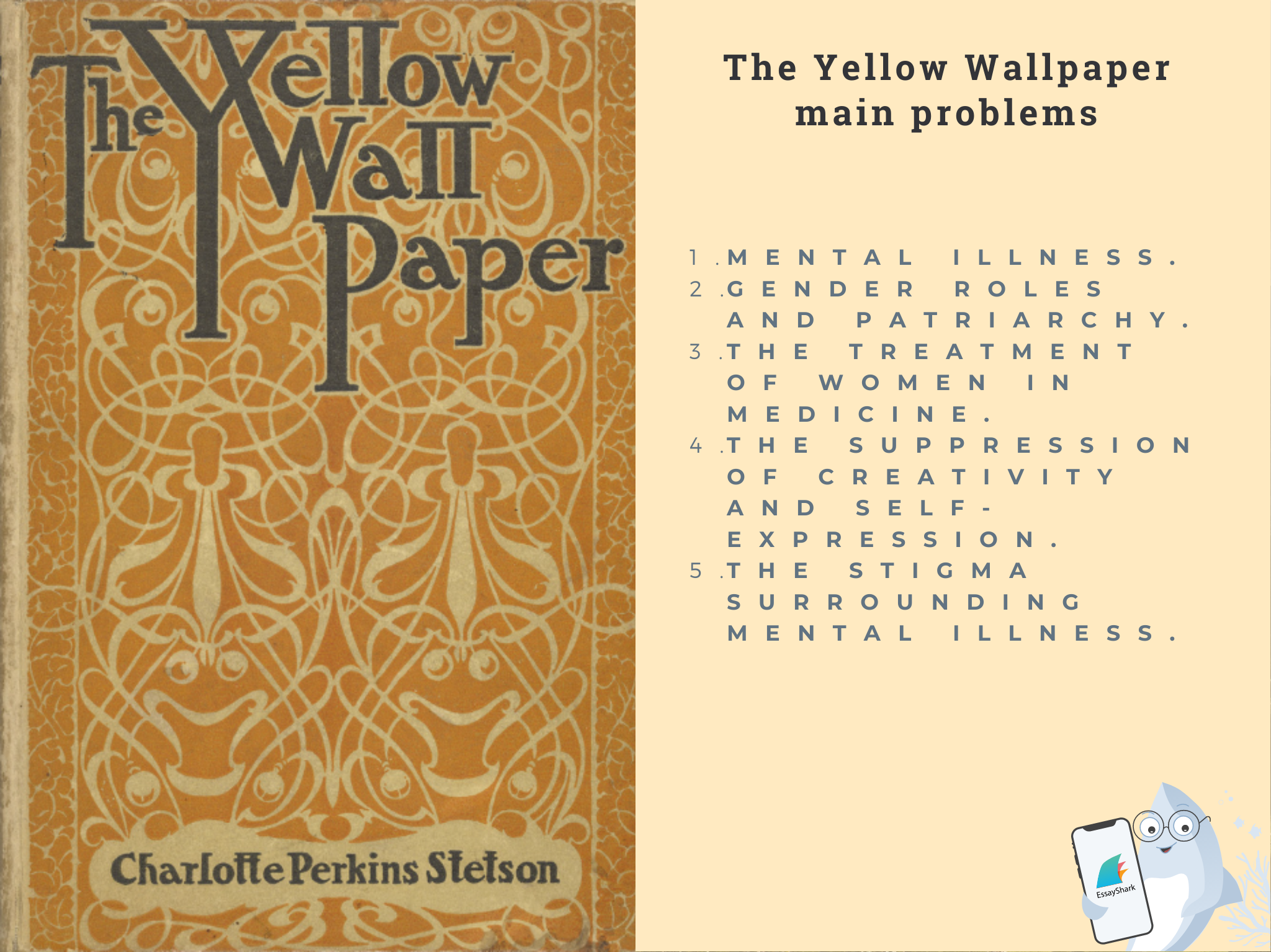 the yellow wallpaper main book problems