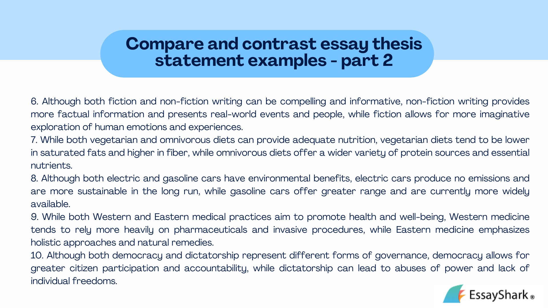 How To Write A Compare And Contrast Essay Quick Guide With Examples