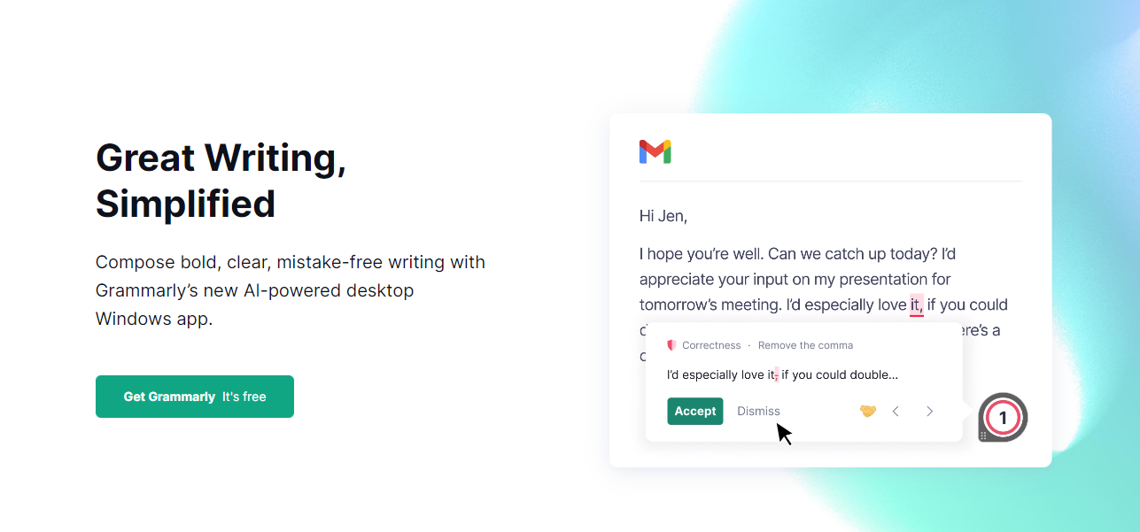 grammarly grammar checking app