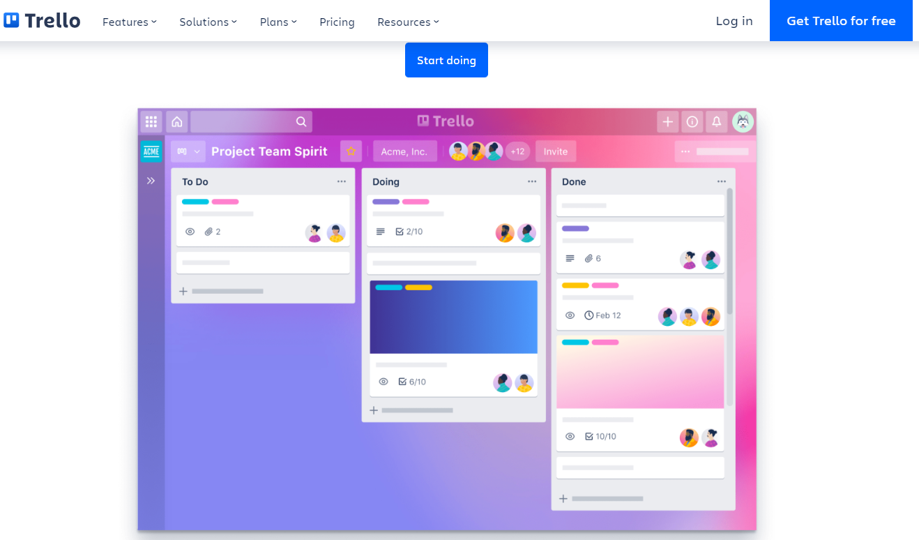 trello content planning tool