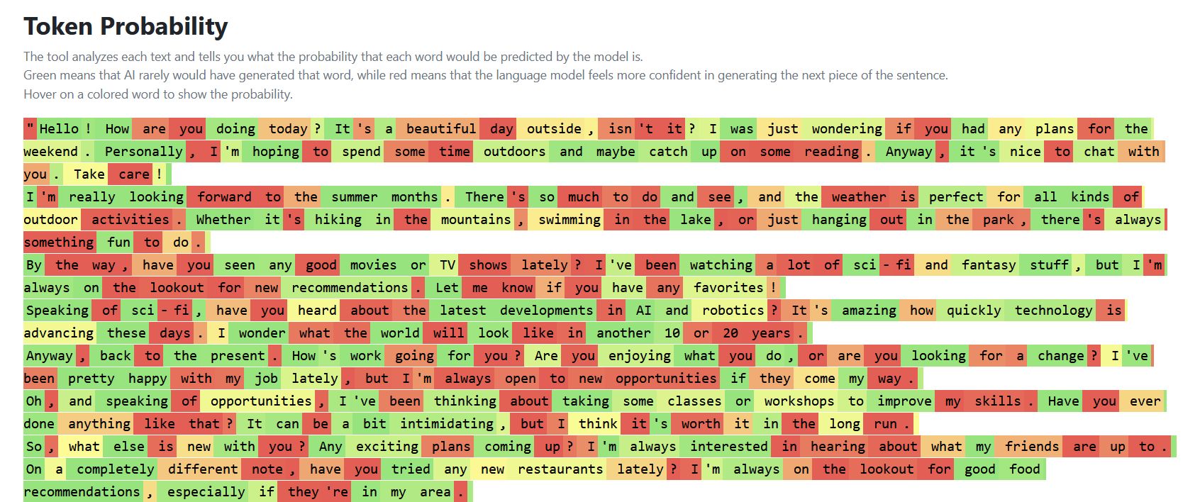 gptradar ai content detection