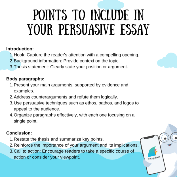 key points of a persuasive essay