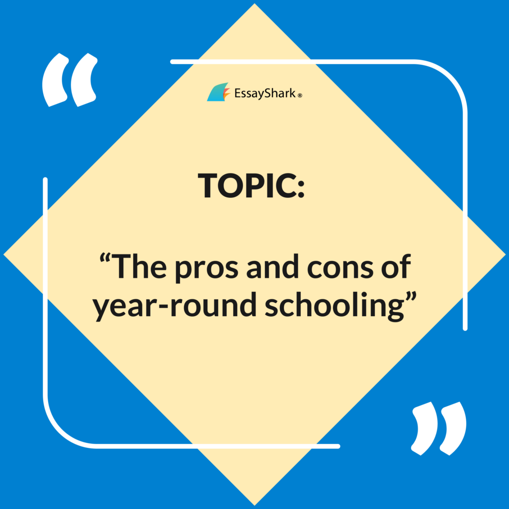 The pros and cons of year-round schooling