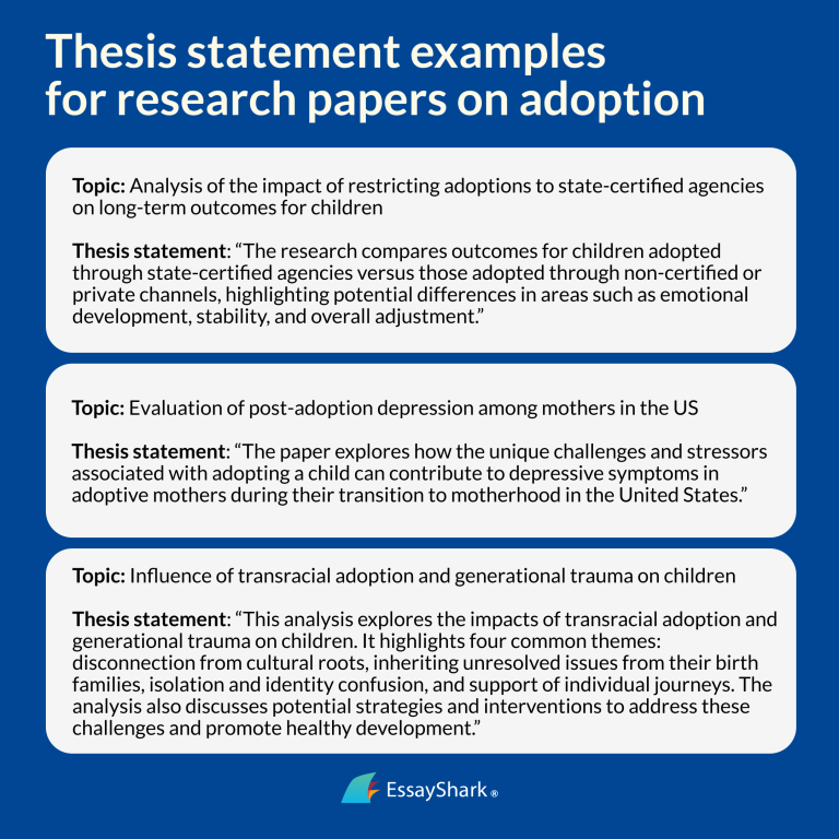 Adoption Research Topics