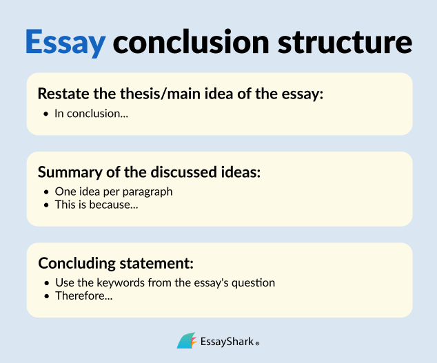 Essay conclusion structure