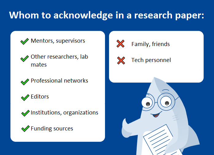 How to Write an Acknowledgement for Research Paper