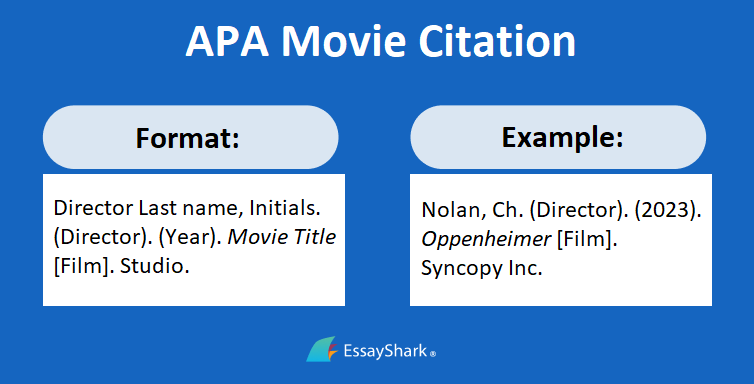 APA Movie Citation