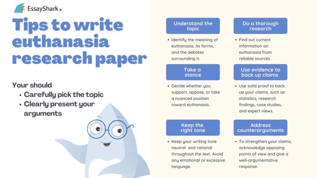 Euthanasia research paper writing tips