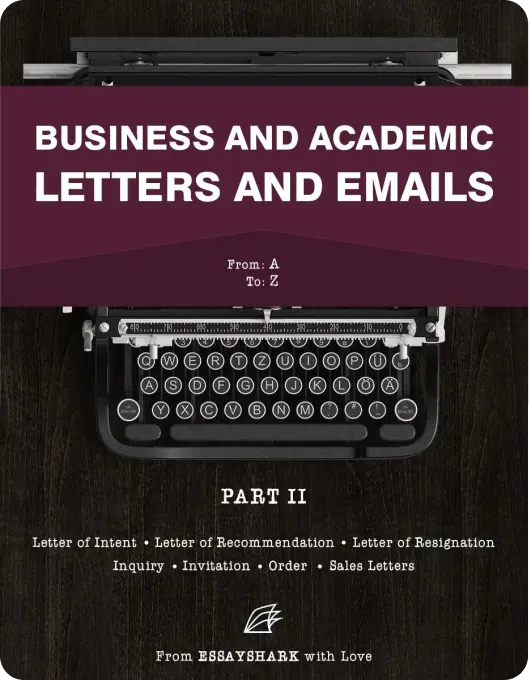 Business and Academic Letters and Emails. Part II