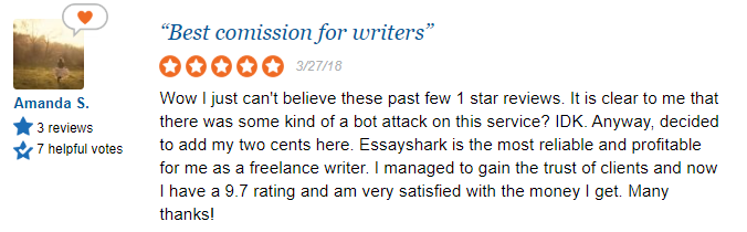 Writers essayshark review